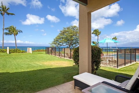Charming lanai perfect for lounging with ocean views NAP-B13