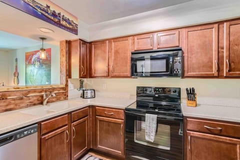 Fully stocked kitchen 