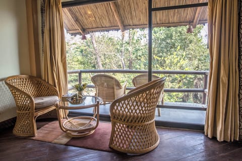 Deluxe Double or Twin Room, Balcony, Garden View | Laptop workspace, free WiFi