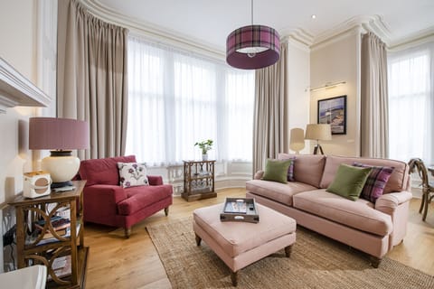 Scottish Thistle Living Room