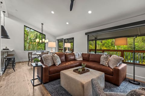 Modern/Fully remodeled Custom Ski condo-feels like you are in a snow globe with our picture windows