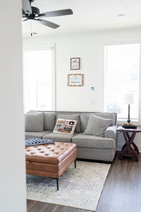 Cozy Living Room with Queen Sleeper Sofa