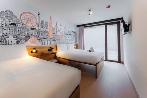 Standard Triple Room | Memory foam beds, desk, blackout drapes, soundproofing