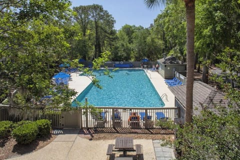 Survey the spacious pool deck and plan your perfect day.