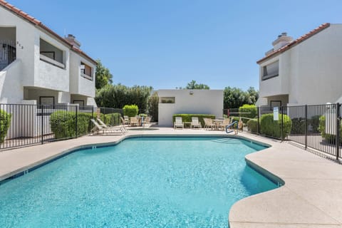 Take a dip in the Pool & Hot Tub
