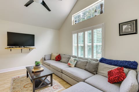 St. Simons Island Vacation Rental | 3BR | 2BA | 1,340 Sq Ft | 1 Step to Enter
