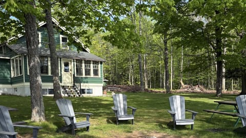 Gather around the lakeside fire pit after a day on the water or trails.