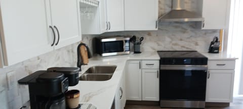 Kitchen with Coffee maker