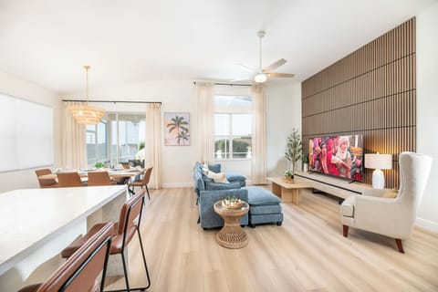 Open-concept living area