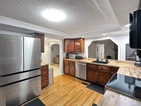 Centrally location in the home with easy access to nearby rooms