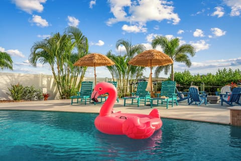 Sunny skies and water so blue, who’s ready to float ’til the day is through?