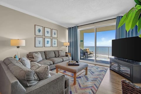 Gulf front living room