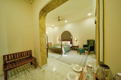 Premium Suite, Patio, City View | Egyptian cotton sheets, premium bedding, individually decorated