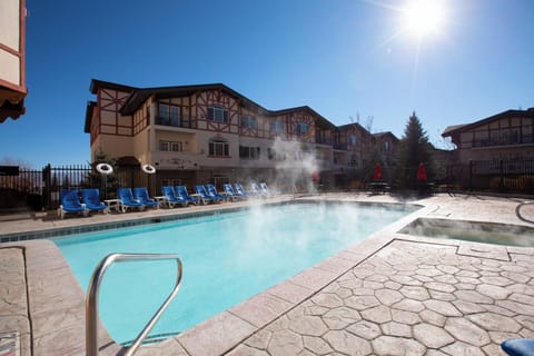 Year round outdoor pool