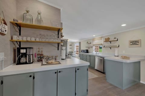 Let the aroma of fresh brewed coffee get your morning started.