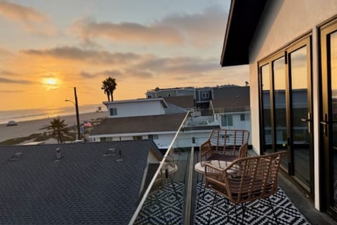 View from the 3rd story balcony.