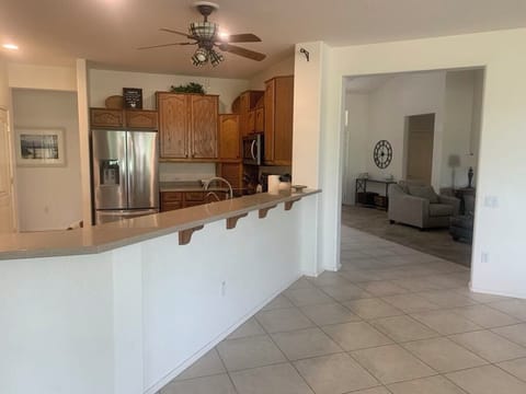 Kitchen/ Formal living