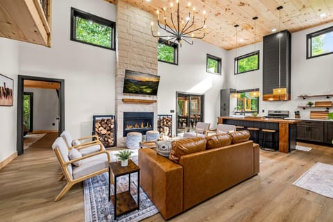 Spacious, sunlit, and stylish — a living room made for relaxing and entertaining