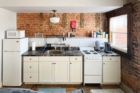 Kitchen view from living room