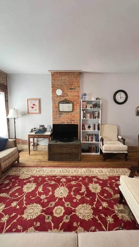 Living room view from kitchen