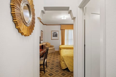 Double Room, 2 Double Beds | Blackout drapes, iron/ironing board