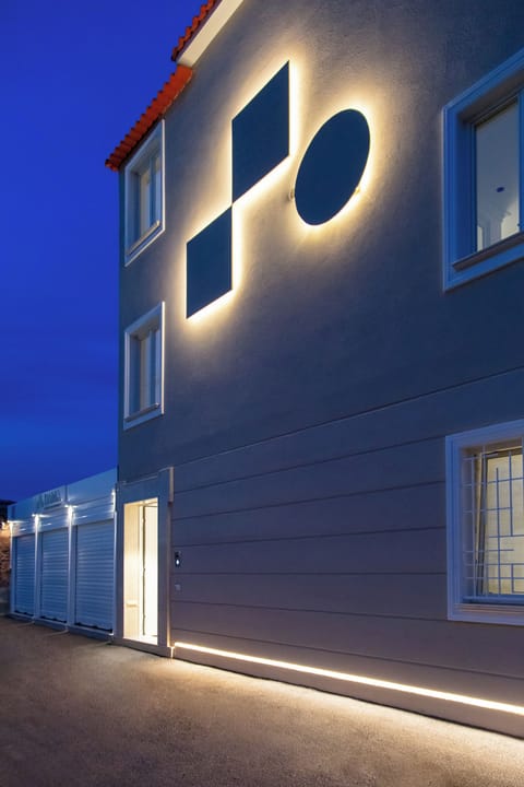 Front of property - evening/night