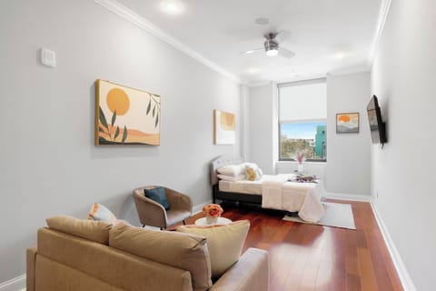 Open loft-style layout offering plenty of space and modern finishes.