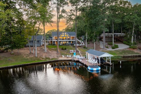 Lakefront fun on Lake Gaston