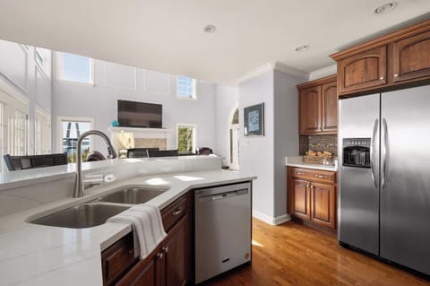 Huge stocked kitchen