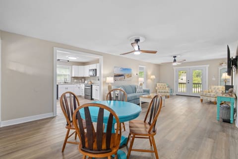 Dining Area into the Living Area