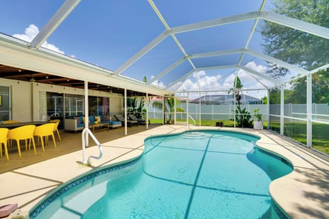 Cape Coral Vacation Rental | 3BR | 2BA | 1,900 Sq Ft | 1 Small Step to Enter