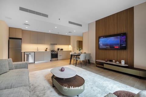 Luxury Apartment, Patio | Living area