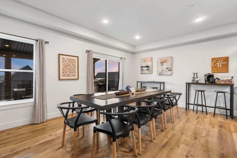 Make mealtime memories together at the dining table, seating 12​