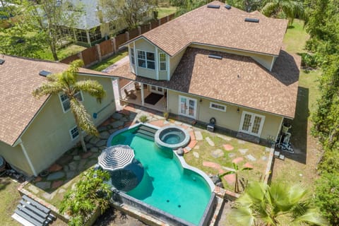 Overview of the pool at Aqua Dream
