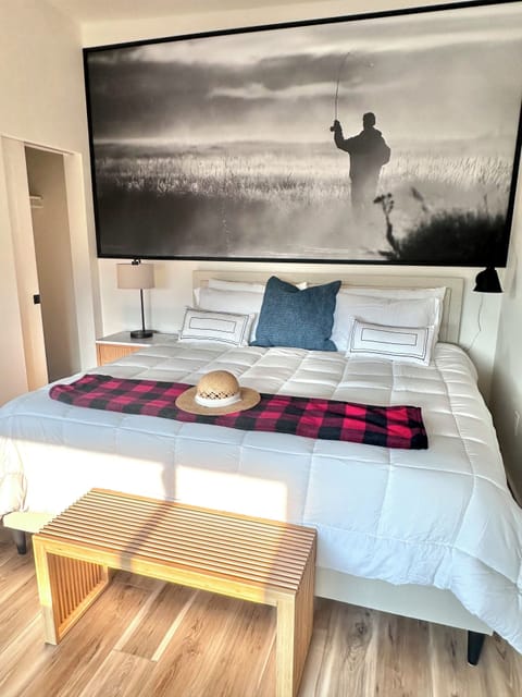New king size beds, linens, down comforters in each bedroom with split A/C units