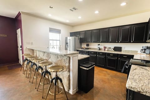 Fully stocked kitchen