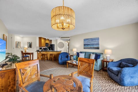 Indoor dining with tropical charm and relaxing ambiance.