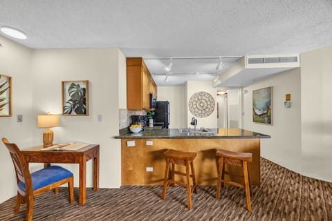 Three kitchen counter bar stools perfect for quick breakfast