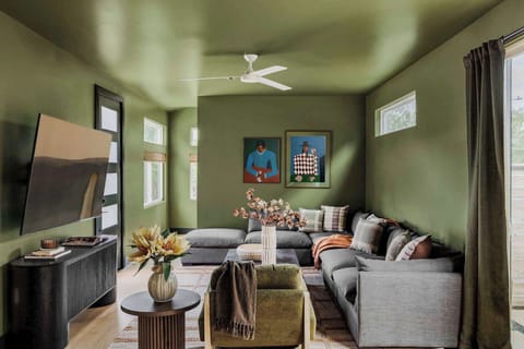 Open Concept Living Room | XL Flat Screen TV | First Floor