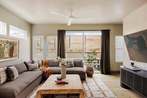 Open Concept Living Room | XL Flat Screen TV | First Floor