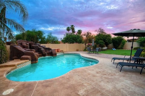 Sunset swims hit different out here.