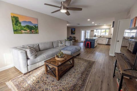 Spacious lounge area ideal for family hangouts.