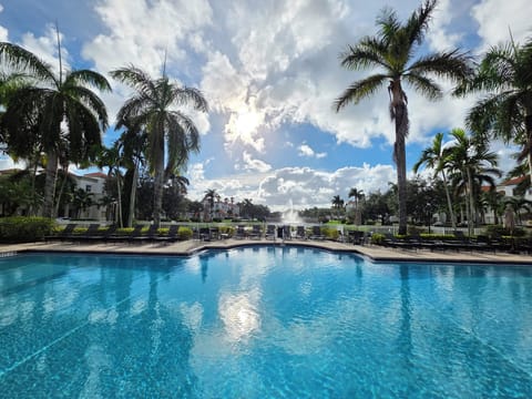 View From Private Balcony 