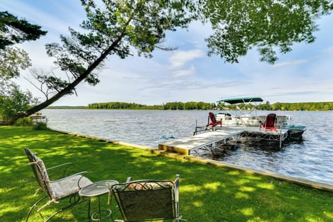 Kalkaska Vacation Rental | 3BR | 1.5BA | 1,200 Sq Ft | 3 Steps Required
