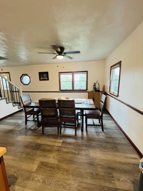 Dining room on second floor