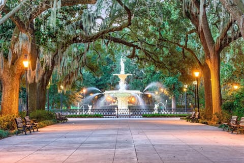 Iconic Forsyth Park!
