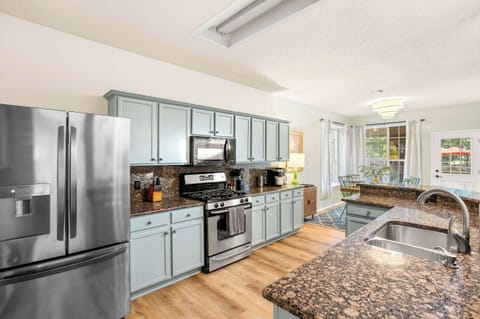 Your culinary adventure starts here. This kitchen is stocked and ready for everything from your morning coffee to a gourmet meal.