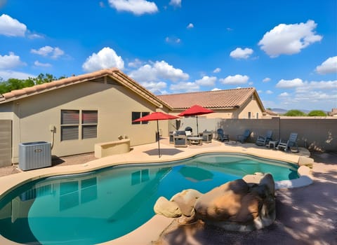 We've got the sun, the water, and the perfect spot to relax. Your poolside retreat awaits.