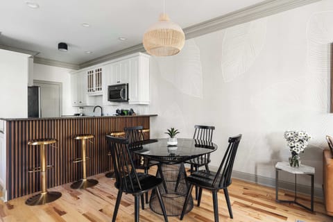 First-floor kitchen fully equipped with everything you need.