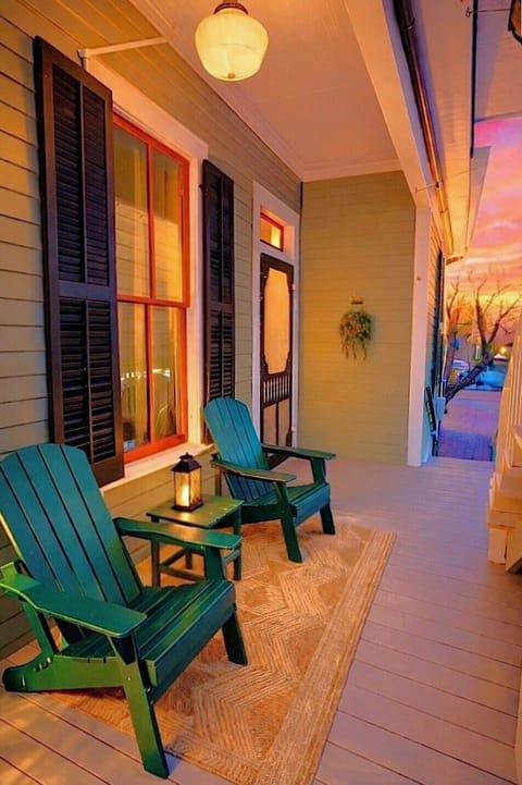 Back porch with BBQ  (shared space with main home). 
